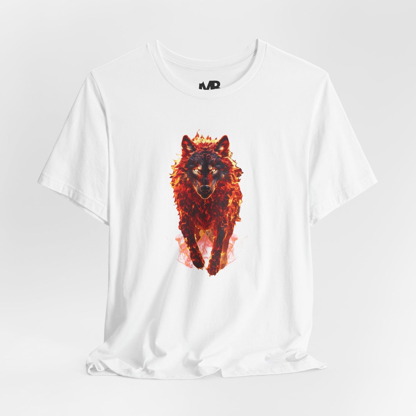 Unisex Jersey The Fire Wolf  Short Sleeve Tee