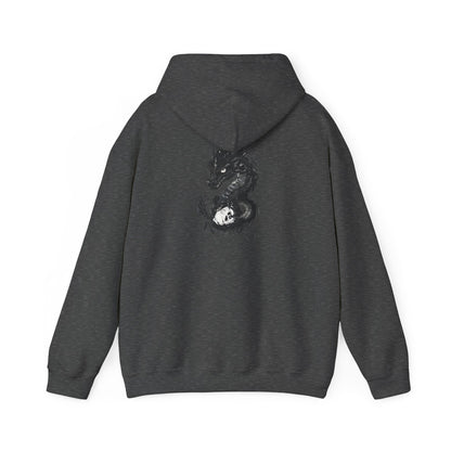 Unisex Heavy Blend™ Darkness Of Dragon Hooded Sweatshirt