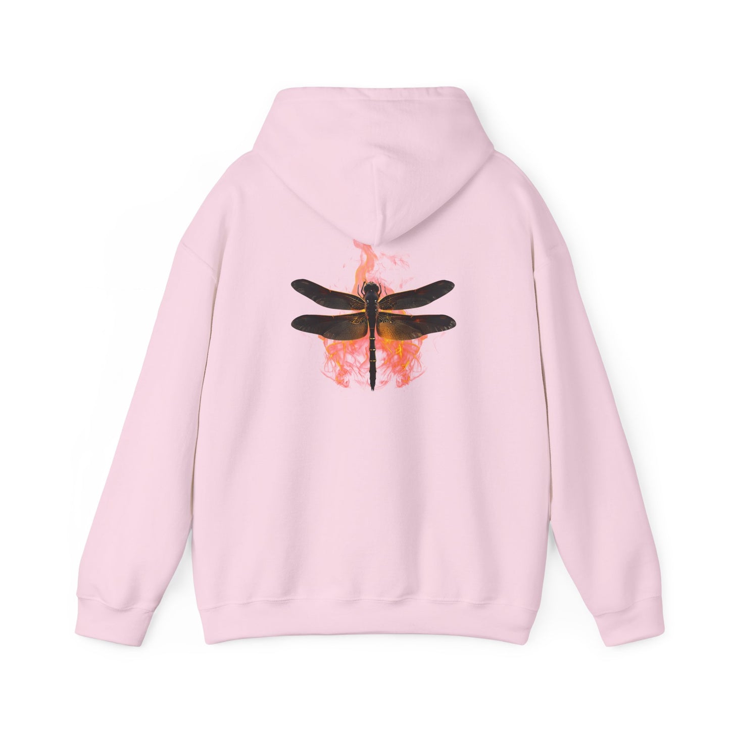 Unisex Heavy Blend™ Dragonfly in Fire Hooded Sweatshirt