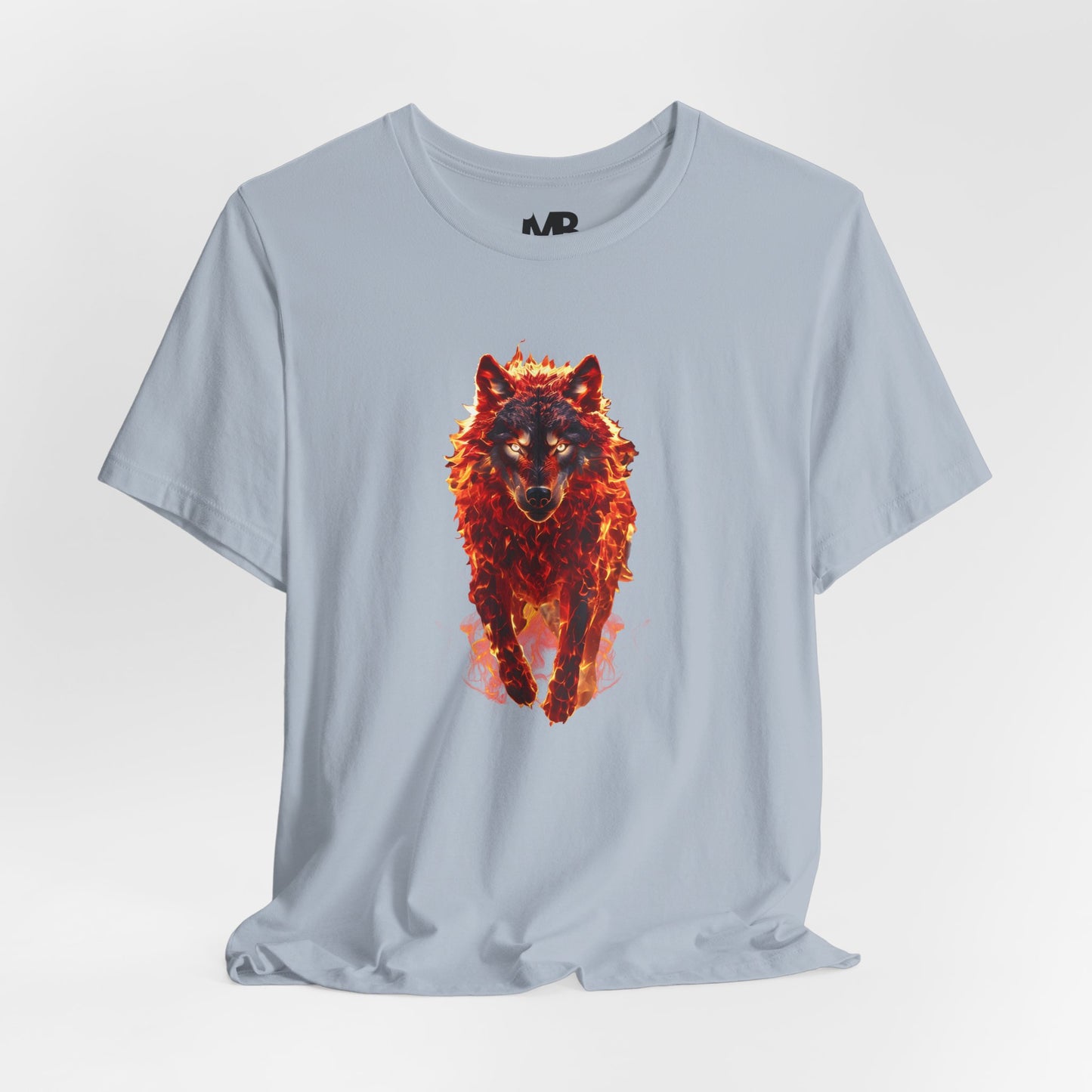 Unisex Jersey The Fire Wolf  Short Sleeve Tee