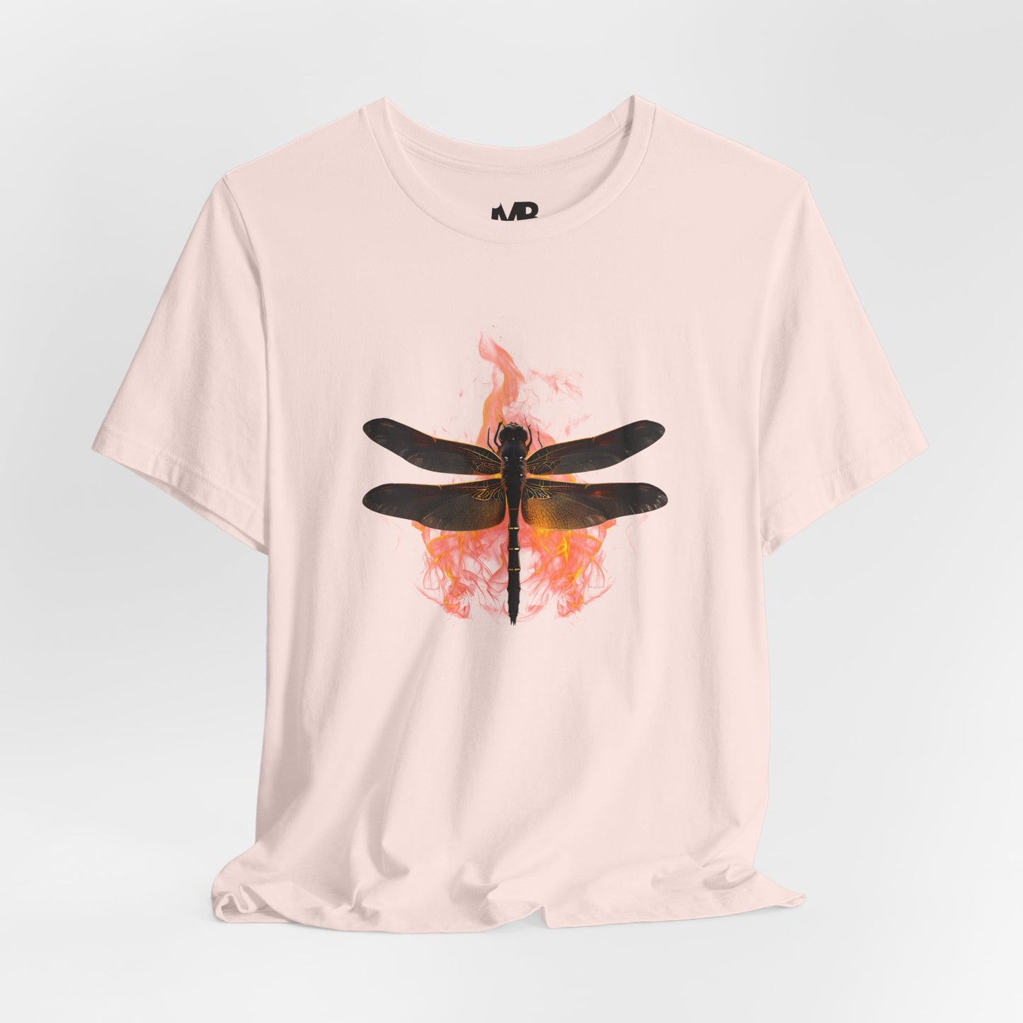 Unisex Jersey Dragonfly in Fire Short Sleeve Tee