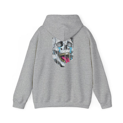 Unisex Heavy Blend™ Skull in Cosmos Hooded Sweatshirt