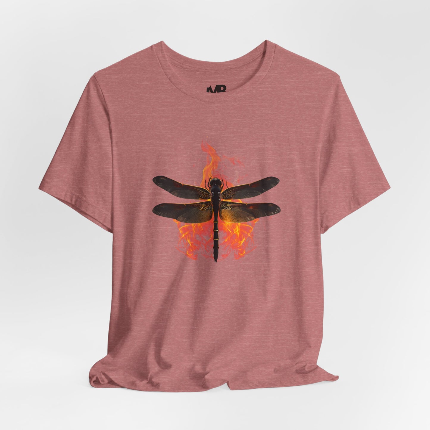 Unisex Jersey Dragonfly in Fire Short Sleeve Tee