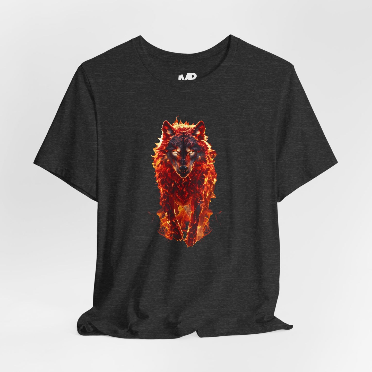 Unisex Jersey The Fire Wolf  Short Sleeve Tee