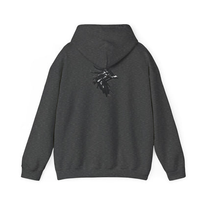 Unisex Heavy Blend™ Raven Hooded Sweatshirt