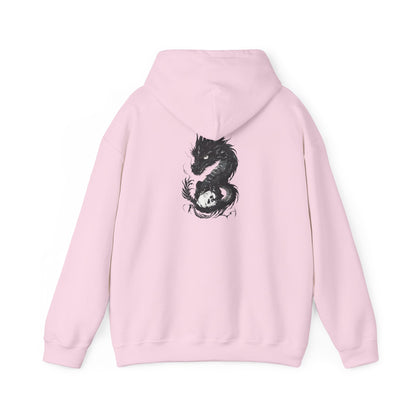 Unisex Heavy Blend™ Darkness Of Dragon Hooded Sweatshirt