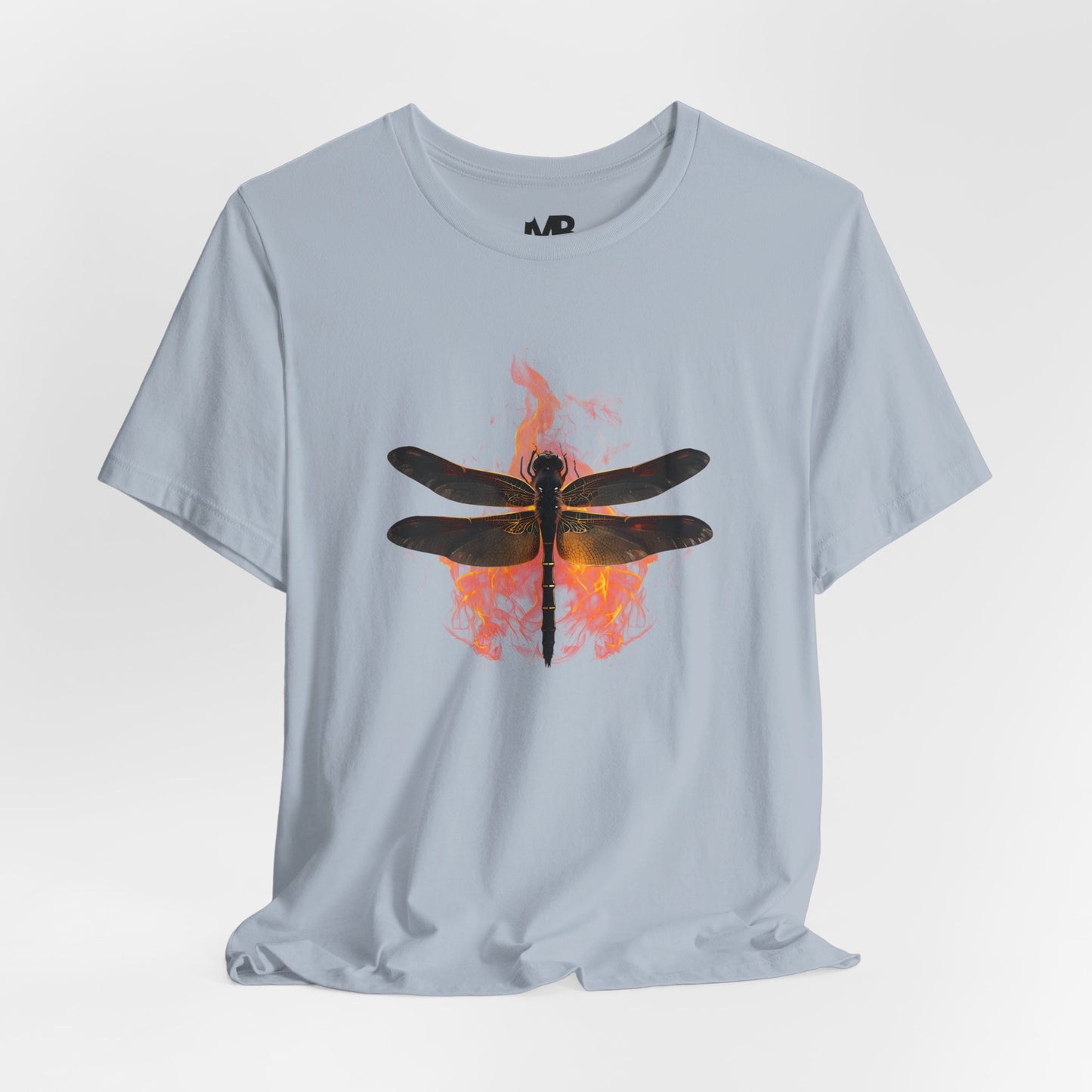 Unisex Jersey Dragonfly in Fire Short Sleeve Tee